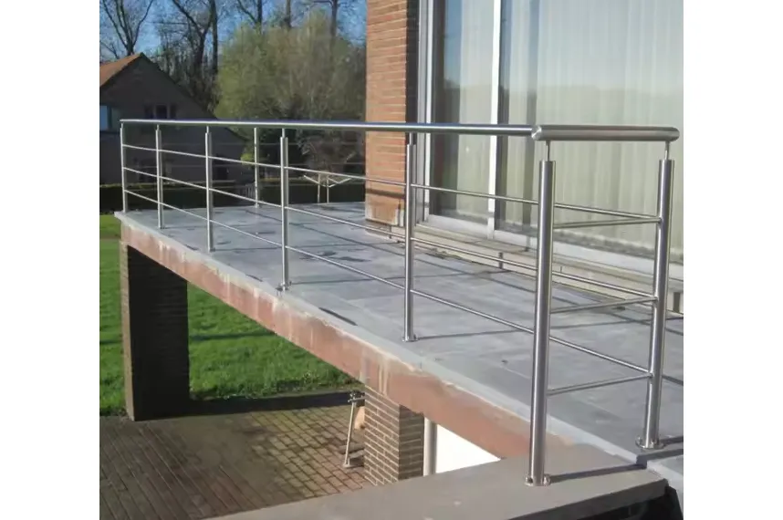 How do guardrails act as a barrier on an open side?