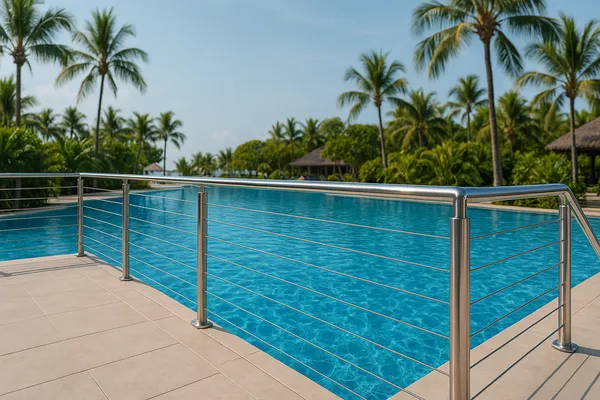 What Are the Benefits of Stainless Steel Railings and Cable Railings? 2 316 stainless steel railing for highly corrosive environments